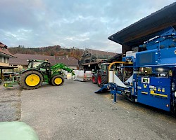 Maisballen pressen mit Glarner GmbH